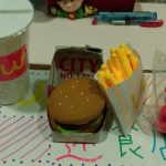 國小寒假作業~用黏土做麥當勞食物@瑜你共舞
