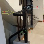 樓梯扶手移位@精讚