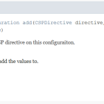 【Wicket】[CSP] Content-Security-Policy & Content-Security-Policy-Report-Only